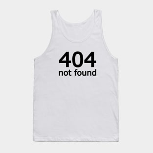 404 not found Tank Top